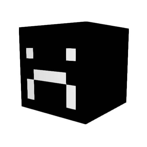 _xXxGLIZZYxXx_ Minecraft avatar head, 3D render