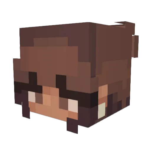_xmarianax_ Minecraft avatar head, 3D render