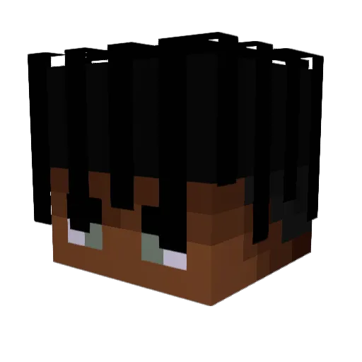 _yousef_gamer_ Minecraft avatar head, 3D render