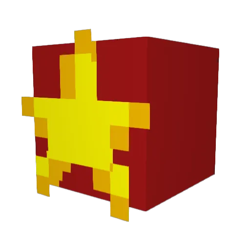 _z4ph Minecraft avatar head, 3D render