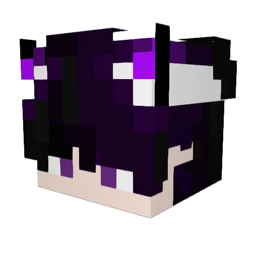 _zAleks Minecraft avatar head, 3D render