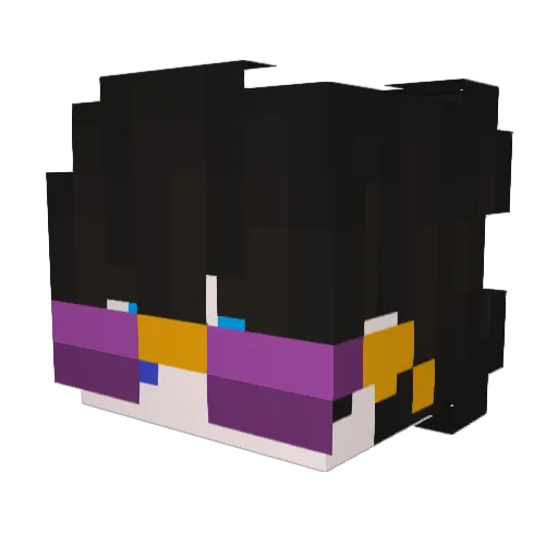_zCr1stian_ Minecraft avatar head, 3D render