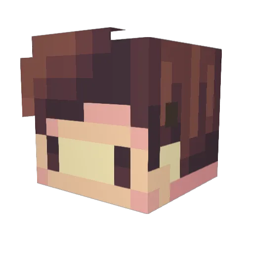 _zDeNZ_ Minecraft avatar head, 3D render