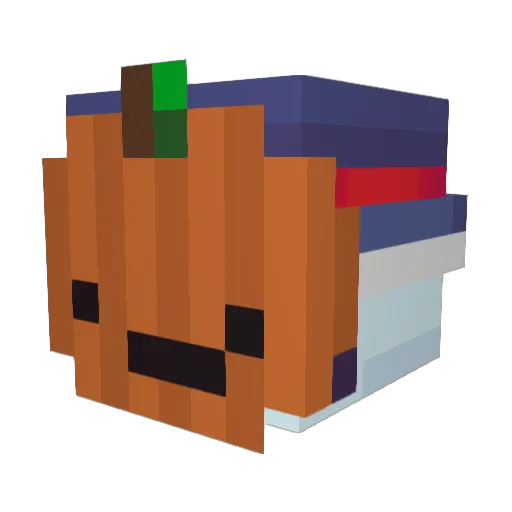 _zWyan_ Minecraft avatar head, 3D render