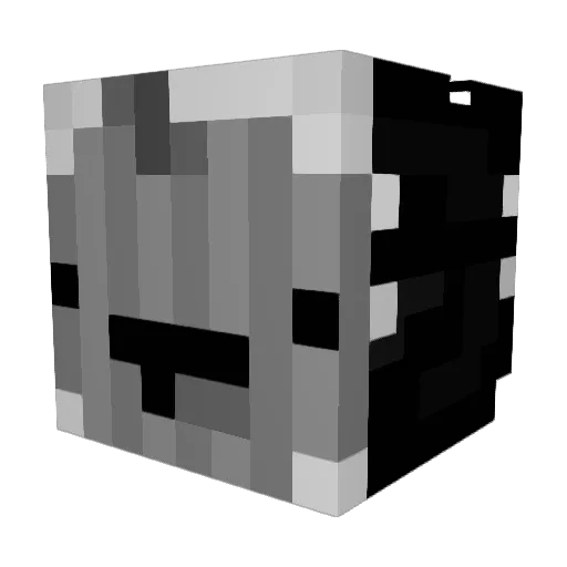 _zvaspany_ Minecraft avatar head, 3D render