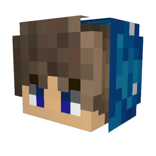 a0432859137 Minecraft avatar head, 3D render