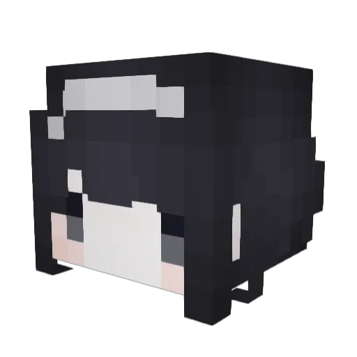 a1bf004155 Minecraft avatar head, 3D render