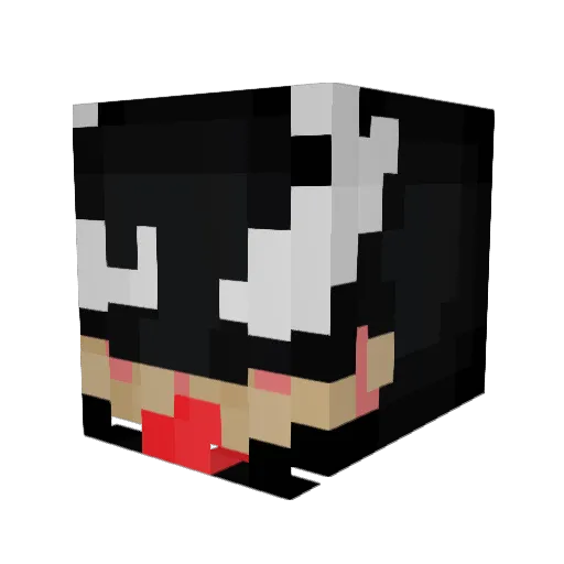a1danlevar1o Minecraft avatar head, 3D render