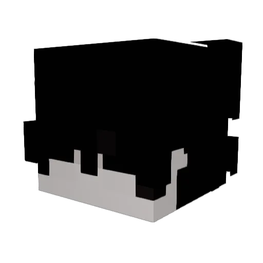 a1exdied Minecraft avatar head, 3D render