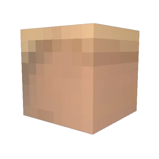 a1ls1 Minecraft avatar head, 3D render