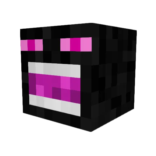 a24glaucous Minecraft avatar head, 3D render