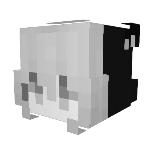 a3269875 Minecraft avatar head, 3D render