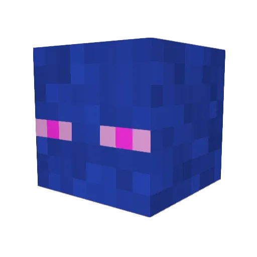 a32x Minecraft avatar head, 3D render