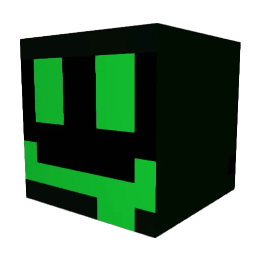 a3dynn Minecraft avatar head, 3D render