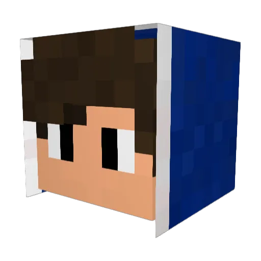 a432sdasd123 Minecraft avatar head, 3D render