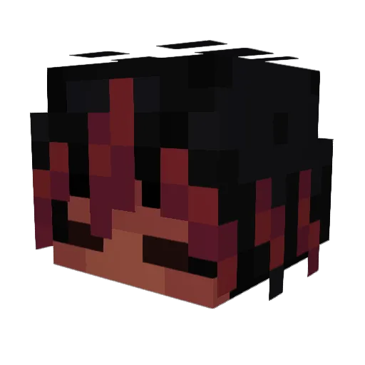 a5aa Minecraft avatar head, 3D render