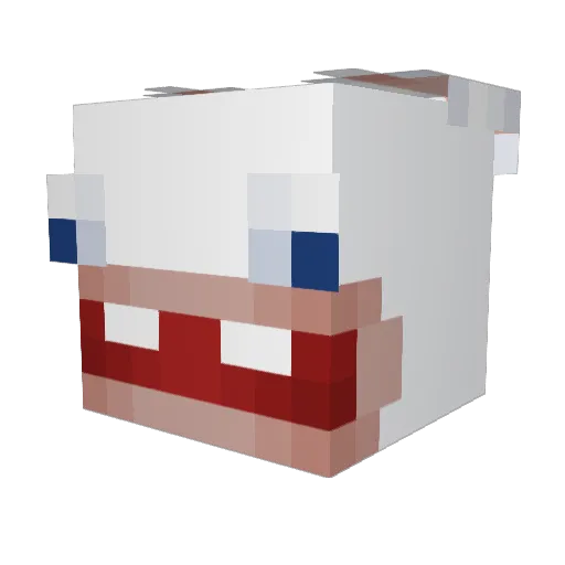 a7ej6cuh Minecraft avatar head, 3D render