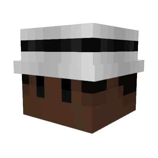a7med_O_O Minecraft avatar head, 3D render