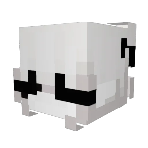 a9di Minecraft avatar head, 3D render