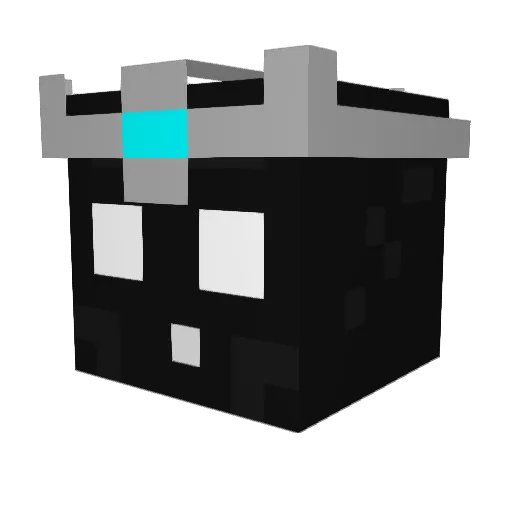 aGenericUser Minecraft avatar head, 3D render