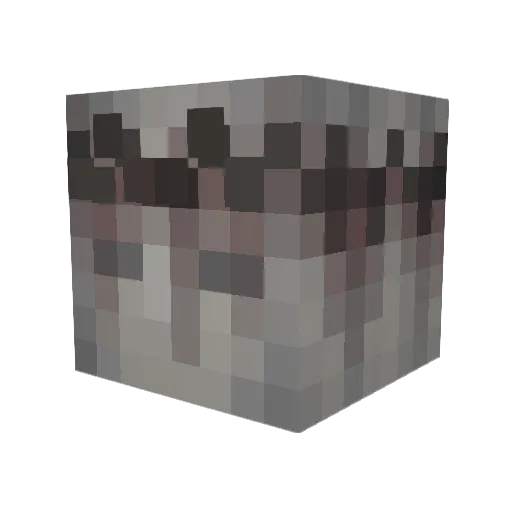 aIphaville Minecraft avatar head, 3D render