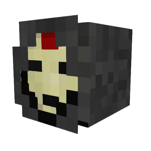 aIsmp Minecraft avatar head, 3D render
