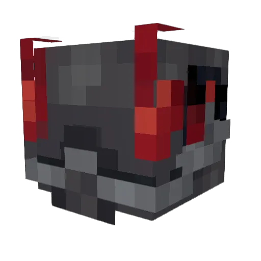 aNDSCREAMZ Minecraft avatar head, 3D render