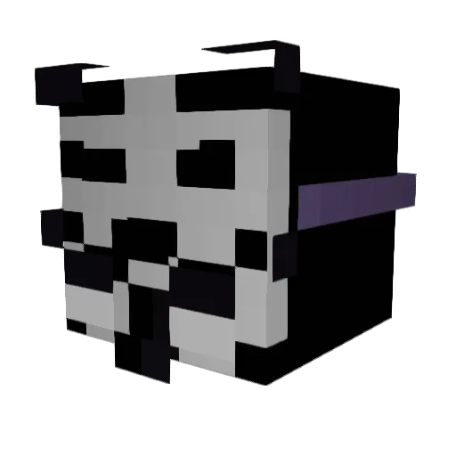 aNONYMOUSasha228 Minecraft avatar head, 3D render