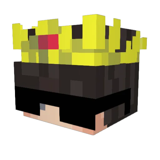 aNordx Minecraft avatar head, 3D render
