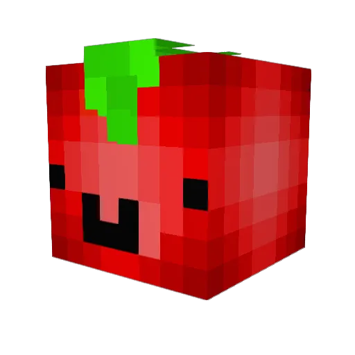 aPPleben09 Minecraft avatar head, 3D render
