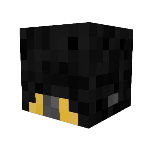 aSmallWhiteChild Minecraft avatar head, 3D render