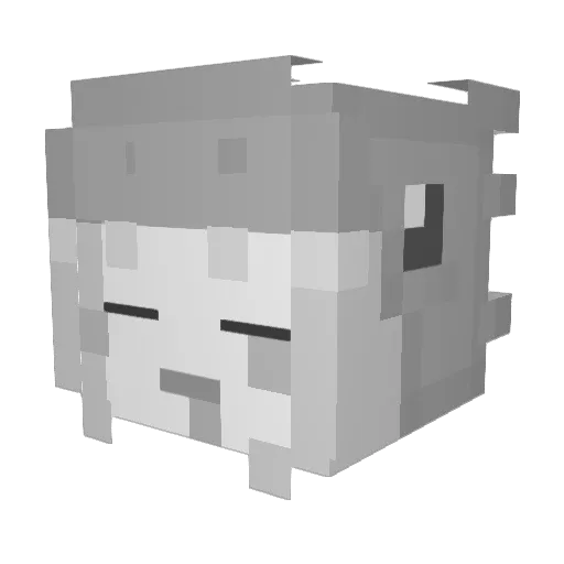 aSthyx Minecraft avatar head, 3D render