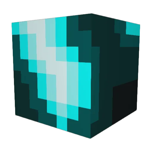 aStormz Minecraft avatar head, 3D render