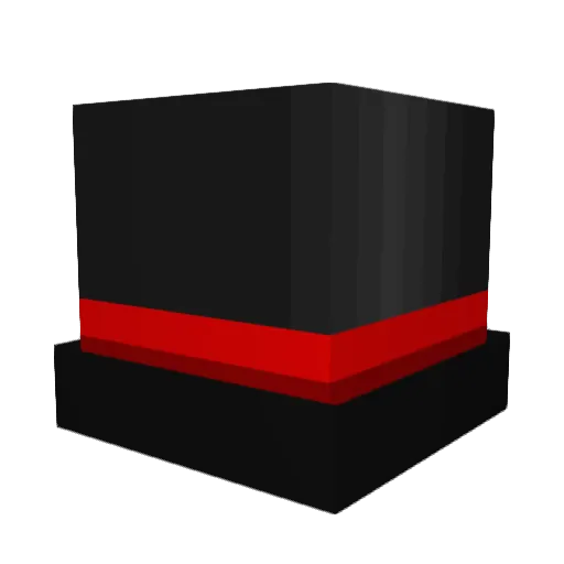 aTull Minecraft avatar head, 3D render