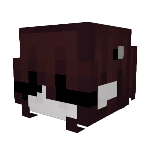aVeLiseQu Minecraft avatar head, 3D render