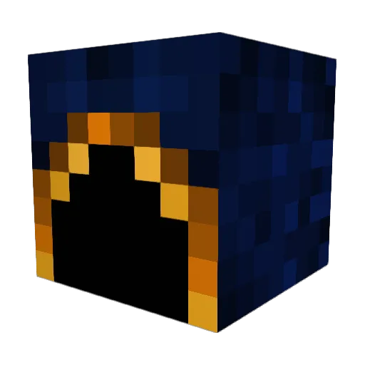 aVo_Sirenfal Minecraft avatar head, 3D render