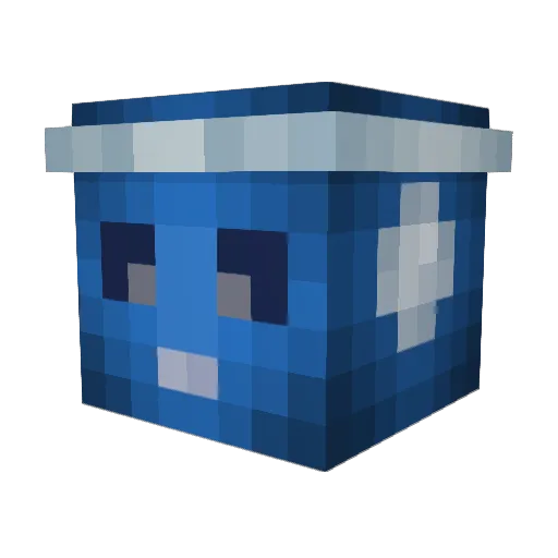 aWilo_ Minecraft avatar head, 3D render
