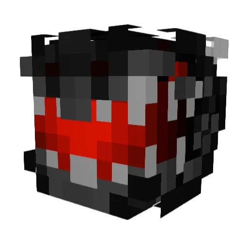 aZevryan Minecraft avatar head, 3D render