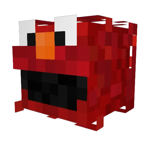 aZz3ron Minecraft avatar head, 3D render