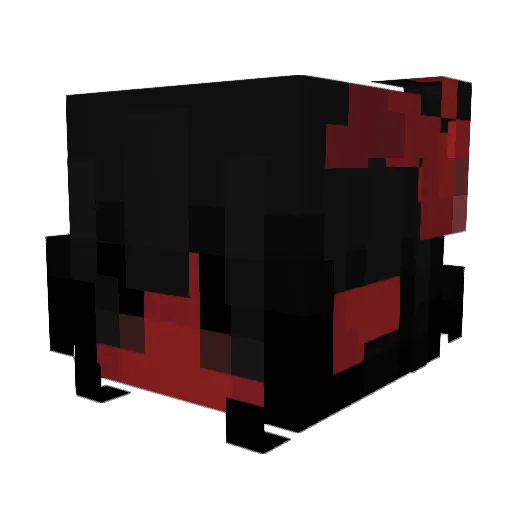 a_1lxma Minecraft avatar head, 3D render