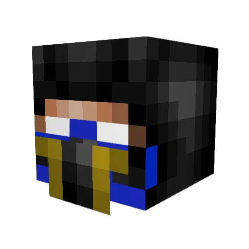a_catillo132 Minecraft avatar head, 3D render