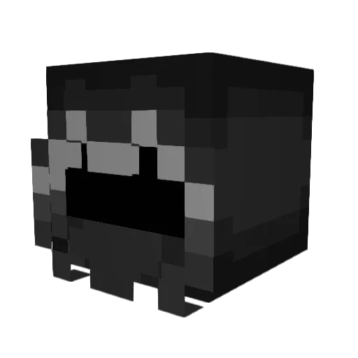 a_gentp Minecraft avatar head, 3D render