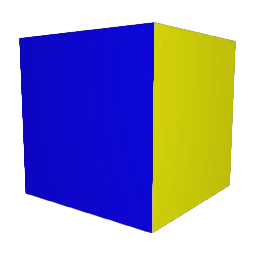 a_goof Minecraft avatar head, 3D render