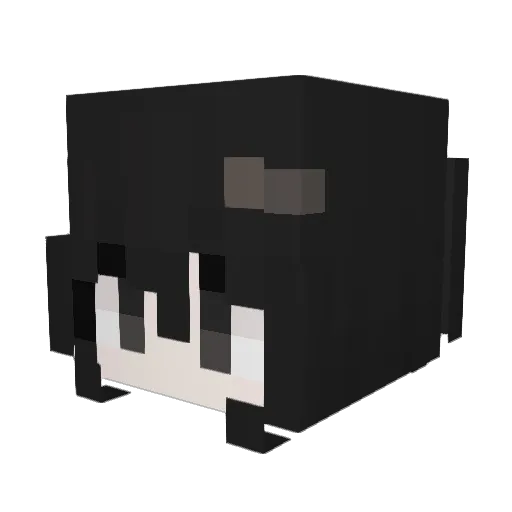 aa44aaa44aaa Minecraft avatar head, 3D render