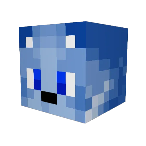 aaaAAAaaAaa9 Minecraft avatar head, 3D render