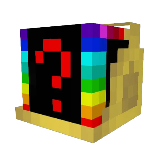 aaadeath Minecraft avatar head, 3D render