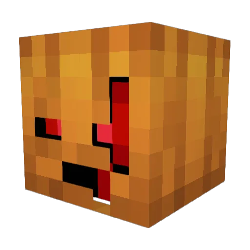 aaahhh Minecraft avatar head, 3D render