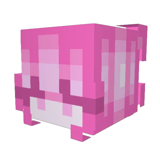 aajf Minecraft avatar head, 3D render