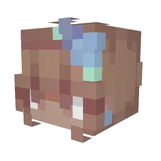 aaliyahhhh__ Minecraft avatar head, 3D render