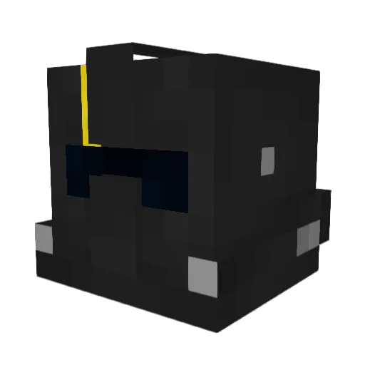aalryck Minecraft avatar head, 3D render